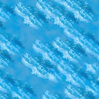 Patchworkstoff Stoff Quilt Wellen auf blau 50x110cm