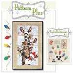 Nähanleitung *Reindeer Games* mit Deko-Objekten Embellishment Kit Pattern Pak Plus Weihnachten Christmas North Pole 12685-08025